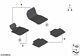Bmw Genuine Front Floor Mats Set Anthracite Fits F32 F32 Lci F33 51477910602