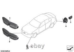 BMW Genuine Front Grille Shadow Line Exterior Fits G20 G21 G28 51138072086