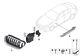Bmw Genuine Front Left Passenger Side Ns Nearside Grille M 51138050537