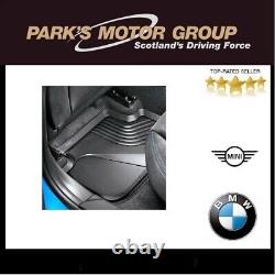 BMW Genuine Front & Rear All-Weather Mats 1/2 Series F40 F44. 51472469122 / 123
