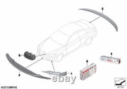 BMW Genuine Front Right OS Attachment Carbon Fits E90 E90 LCI E92 51112160272