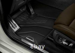 BMW Genuine Front Rubber Floor Mats All-Weather X5 G05 X6 G06 X7 G07 51472458553