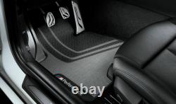 BMW Genuine M Performance Car Floor Mats Front Set 3 Series 51472407304