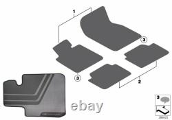 BMW Genuine M Performance Car Floor Mats Front Set 3 Series 51472407304