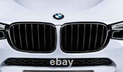 BMW Genuine M Performance Front Right Ornamental Grille Gloss Black 51712337763