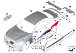 BMW Genuine M Performance Right Left Car Wrapping M Sport Fits F87 51142456835