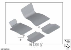 BMW Genuine Right Driver Side OS Floor Mat 1 Piece Anthracite RHD 51478090554