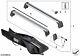 Bmw Genuine Roof Rack Rails Bars For Luggage Storage Carriers 82712469101