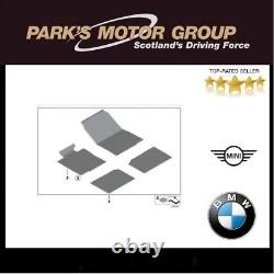 BMW Genuine Tailored Car Floor Mats Set Velours E81 E82 1 Series 51477316493