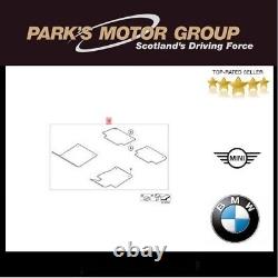 BMW Genuine Tailored Car Floor Mats Velour Black E46 3 Series 51478228209