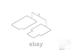 BMW Genuine Tailored Maritime Car Floor Mats Black E85/E86 Z4 51477918321