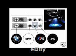 BMW LED Door Projectors OEM Genuine, Set of 2, 1 2 3 4 5 6 7 Series 63312414105