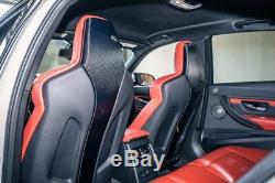 BMW M3/M4 F80 F82 Real Carbon Fiber Seat Back Cover Add-on