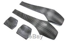 BMW M3/M4 F80 F82 Real Carbon Fiber Seat Back Cover Add-on