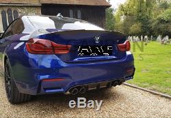 BMW M4 Coupe Real CARBON FIBRE FIBER SPOILER F82 M4 Boot Trunk Lid 2014+
