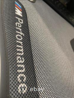 BMW M Performance Rubber Floor Mats Rear Set F30 F31 F80 F36 Genuine 2409932