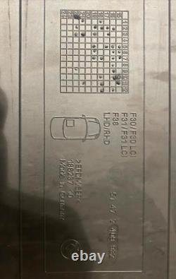 BMW M Performance Rubber Floor Mats Rear Set F30 F31 F80 F36 Genuine 2409932
