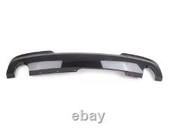 BMW NEW GENUINE 5 SERIES F10 535i 535d M SPORT REAR DIFFUSER WITH DOUBLE EXHAUST