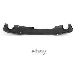 BMW NEW GENUINE 5 SERIES F10 535i 535d M SPORT REAR DIFFUSER WITH DOUBLE EXHAUST