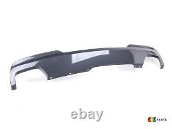 BMW NEW GENUINE 5 SERIES F10 550i 550d M SPORT REAR DIFFUSER DOUBLE WIDE EXHAUST