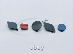 BMW New GENUINE X3 F25 M-Sport Rear Towing Eye Covers PAINTED ANY BMW COLOUR