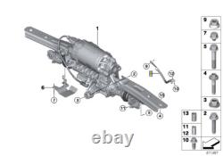 BMW Rear Steering Actuator Earth Ground Cable Wire Strap 33346870078 New Genuine