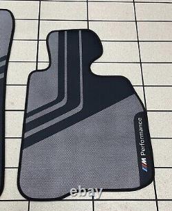 BMW Rubber Floor Mats M Performance Front 4 Series F32 F33 F82 F83 F86 2407306