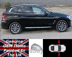 BMW X3 G01 (Genuine New) Pair Of Wing Mirror Covers In Gloss Black 2018 On