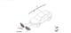 Bmw Xm G09 Front Right Grille 51139451680 New Genuine