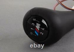 BMW Z3 M Roadster Shift Knob Lighted 5 Speed Leather GENUINE 25112229895