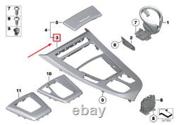 BMW Z4 Roadster E89 Front Center Console Cover 51168049222 8049222 NEW GENUINE