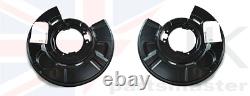 Bmw 1 2 3 4 F20 F31 New Genuine Rear Brake Disc Protection Plate Pair Set