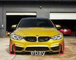 Bmw 3 4 Series M3 M4 F80 F82 F83 Genuine M Front Bumper Side Grills Left Right