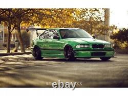 Bmw 3 E36 Coupe Fender Flares + 4,5 CM / Wheel Arches Overfenders Wide Real Foto