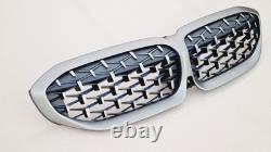 Bmw 3 Series G20 G21 M Sport New Genuine Front Bumper Grill Cerium Grey I Cam