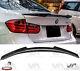 Bmw 3 Series M3 F30 F80 M4 Style Real Carbon Fiber Boot Trunk Lip Spoiler