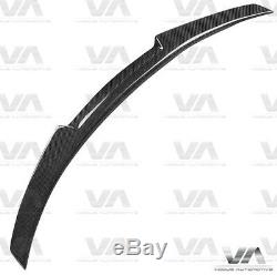 Bmw 3 Series M3 F30 F80 M4 Style Real Carbon Fiber Boot Trunk Lip Spoiler