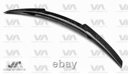 Bmw 5 Series F10 M5 M4 Style Real Carbon Fiber Boot Trunk Lip Spoiler