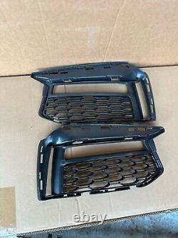 Bmw 5 Series G30 G31 M Sport Lower Bumper Grilles Left + Right + Centre 2017-19