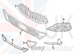 Bmw 8 Series G14 G15 G16 New Genuine Front Bumper Center Lower Grille