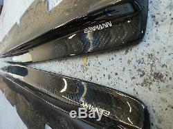 Bmw E60 M5 100% Real Carbon Fiber Side Skirt Diffuser Lip Extensions