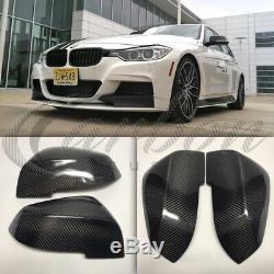 Bmw F10 5 Series Lci Real Carbon Fibre Wing Mirror Covers M Performance Carbon