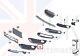 Bmw F22 F23 Lci Sport New Genuine Front Lower Closed Grille Pair Set