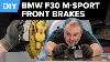 Bmw F30 Front Brake Pad U0026 Disc Replacement Diy Brembo M Sport 2 3 U0026 4 Series