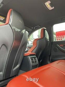 Bmw F80 M3 F82 F83 M4 Genuine Carbon Fibre Seat Back Trim Covers Front & Rear