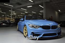 Bmw F80 M3 F82 M4 3d Style Real Carbon Fiber Front Lip Spoiler USA Seller