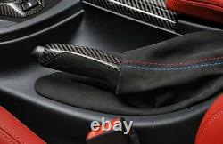 Bmw Genuine M Performance Handbrake Handle Grip Boot Gaiter Alcantara 2358364