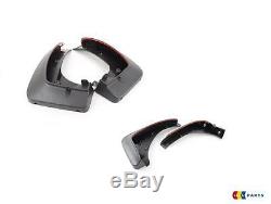 Bmw Genuine New F15 14-16 X5 Series 20' Wheels Mud Flaps Pair Set Front+rear