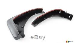 Bmw Genuine New F15 14-16 X5 Series 20' Wheels Mud Flaps Pair Set Front+rear