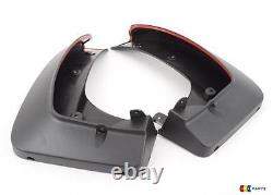 Bmw Genuine New F15 14-16 X5 Series 20' Wheels Mud Flaps Set Pair Rear 2302431